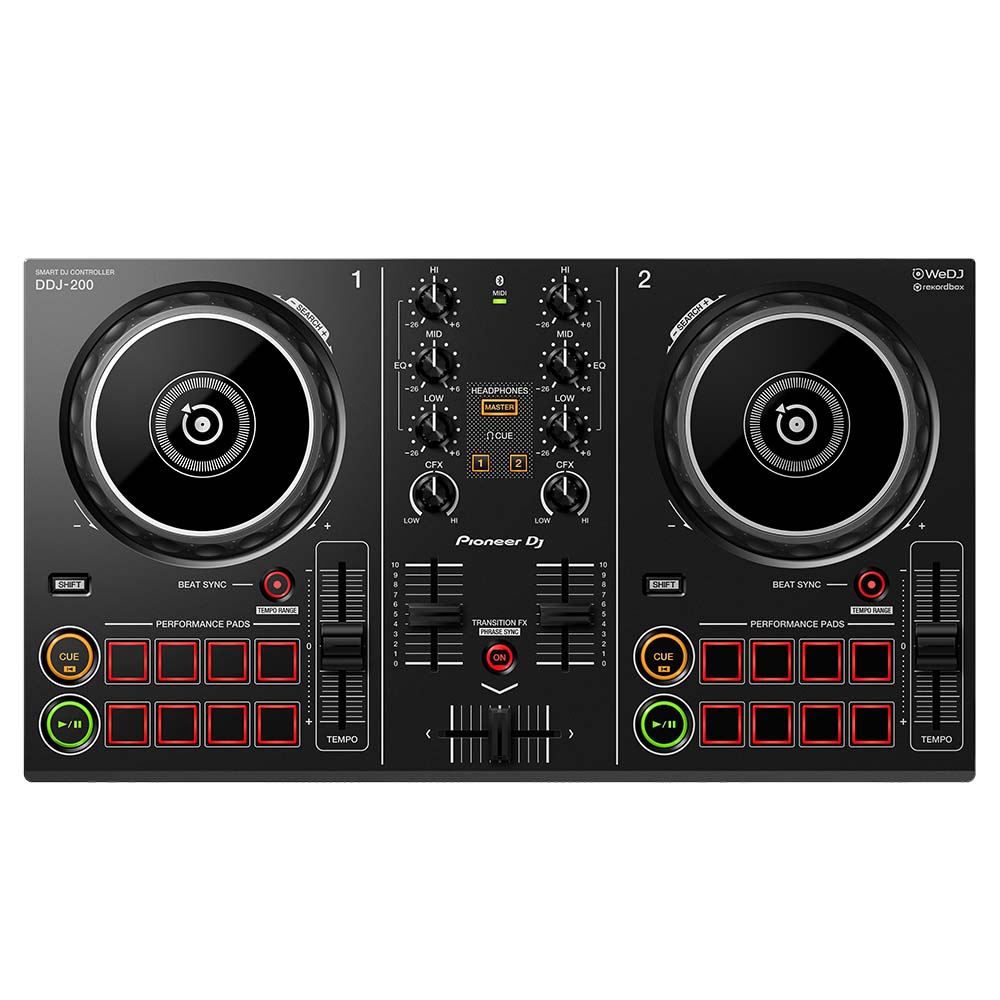 Pioneer DDJ-200 2-channel Smart DJ controller-dj controller-Pioneer- Hermes Music