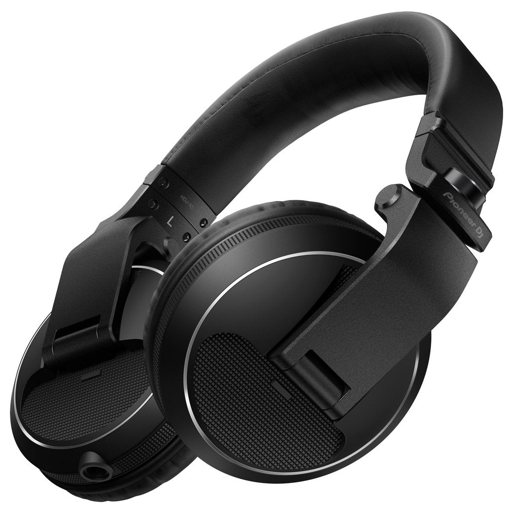 Pioneer HDJ-X5 Over-Ear DJ Headphones - Black-headphones-Pioneer- Hermes Music