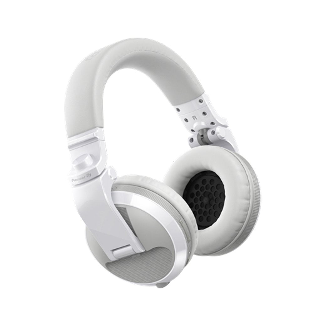 Pioneer HDJ-X5BT Wireless DJ Headphones Glossy White Must Go-headphones-Pioneer- Hermes Music