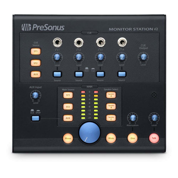 PreSonus Monitor Station V2 Desktop Studio Control Center-controller-Presonus- Hermes Music