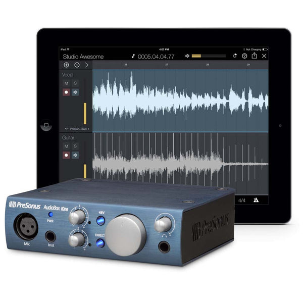 Presonus AudioBox iOne USB and iPad Audio Interface-interface-Presonus- Hermes Music
