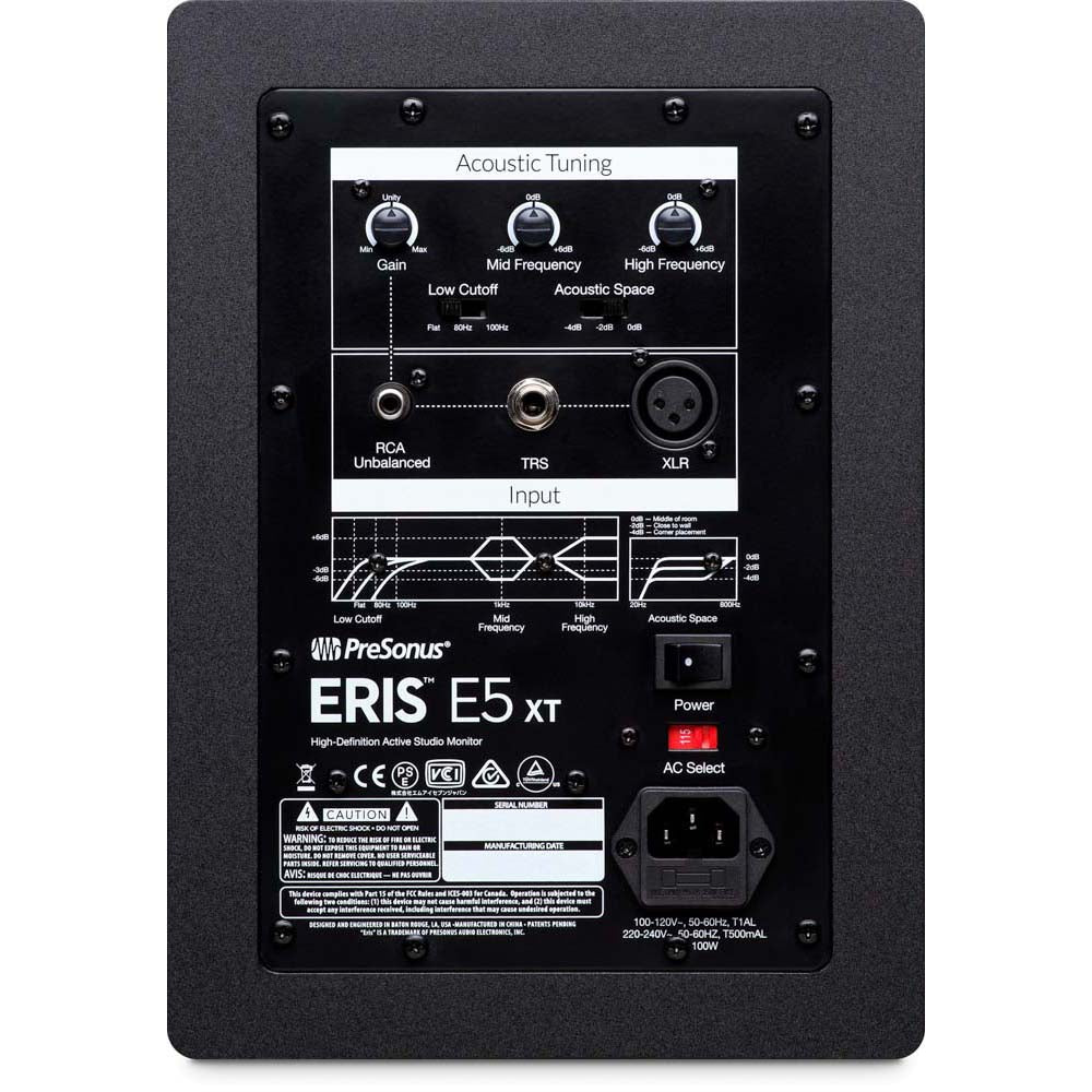 Presonus Eris E5 XT Studio Monitor-speaker-Presonus- Hermes Music