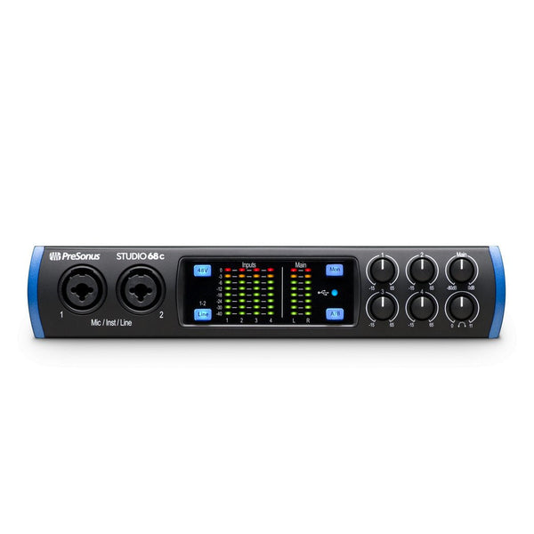 Presonus Studio 68C Ultra High-Def USB-C Audio Interface-interface-Presonus- Hermes Music