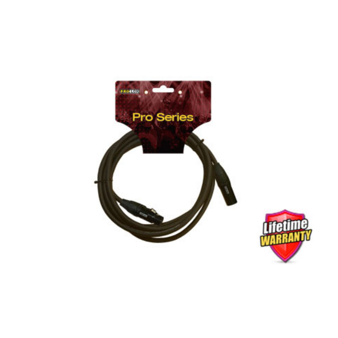 Pro-Lok Pro Series 10ft Mic Cable-Microphone Accessories-Pro-Lok- Hermes Music