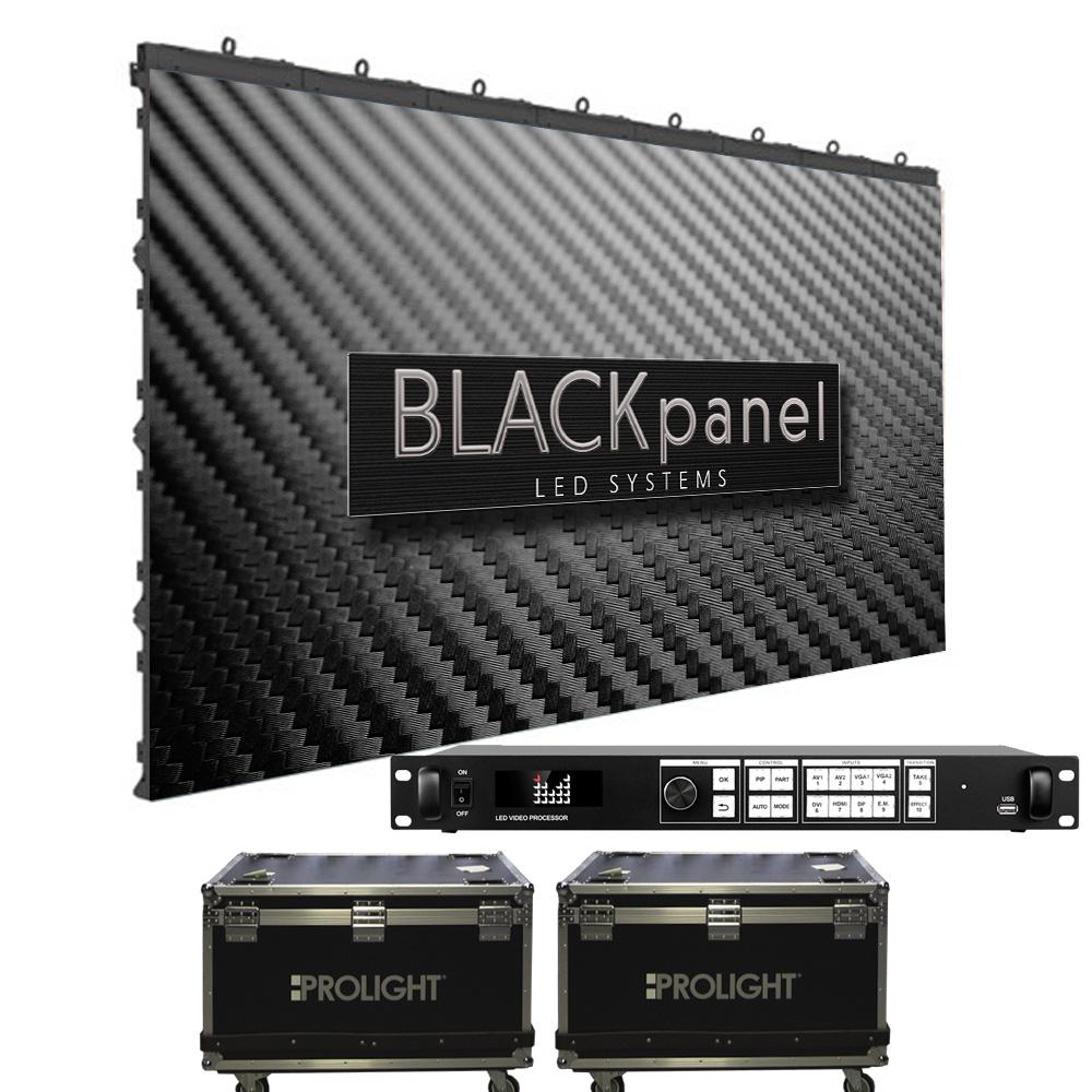 Prolight Blackpanel LS 595 LED Panel Package LS595 X12-550DS-panel led-Hermes Music- Hermes Music