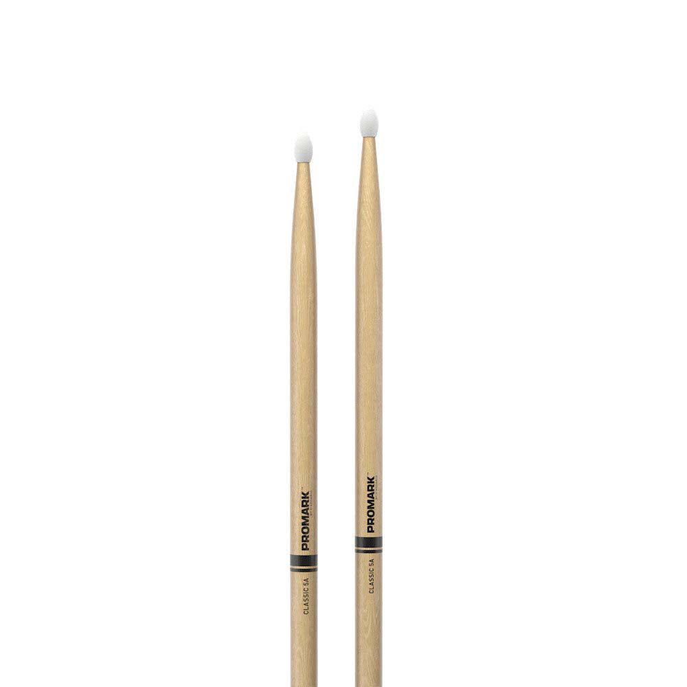 Promark TX5AN American Hickory Nylon Tip Drumsticks-accessories-Daddario- Hermes Music