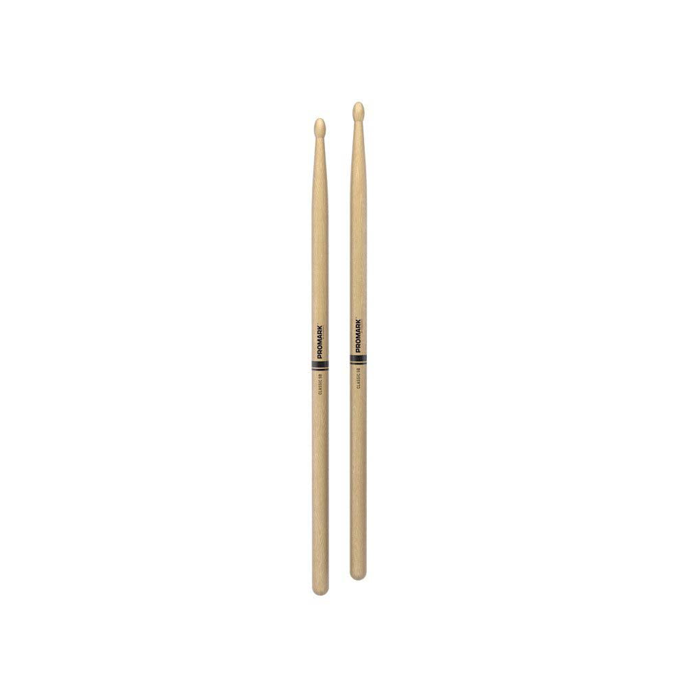 Promark TX5BW American Hickory Wood Tip Drumsticks-accessories-Daddario- Hermes Music