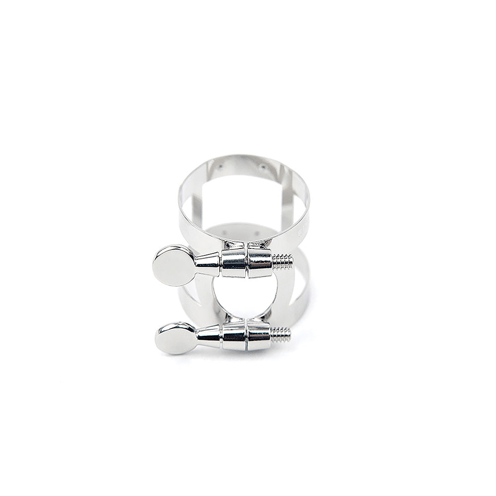 D'Addario RAS1LN Rico Ligature for Alto Saxophone, Nickel Plated-accessories-Daddario-Hermes Music