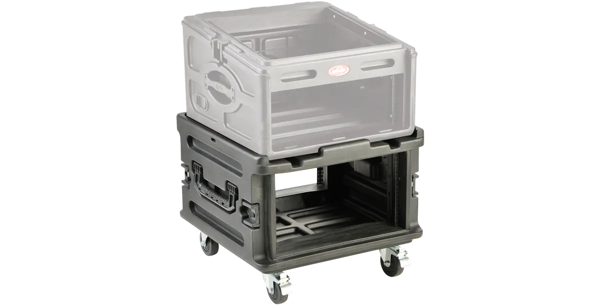 SKB Roto Molded Rack Expansion Case (with wheels)-case-SKB- Hermes Music