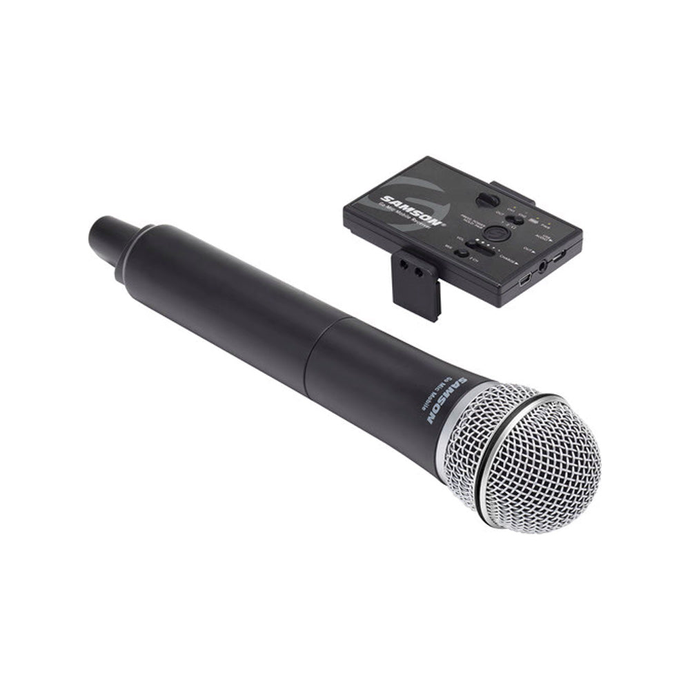 Samson SWGMMSHHQ8 Go Mic Mobile Digital Wireless System with Q8 Dynamic Handheld Mic/Transmitter-microphone-Samson- Hermes Music