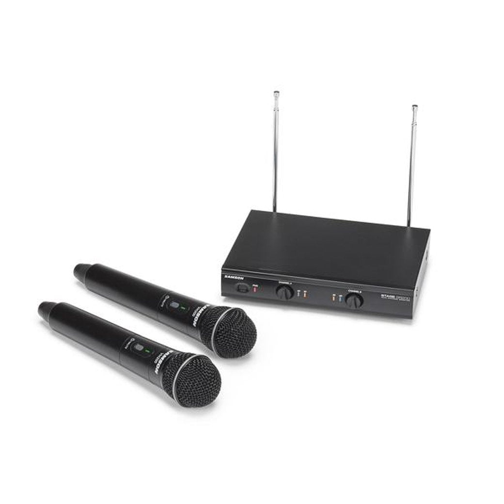 Samson Stage 200 Wireless Vocal Microphone System-microphone-Samson- Hermes Music