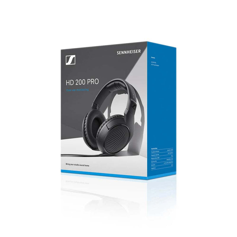 Sennheiser HD 200 Pro Monitoring Headphones-headphones-Sennheiser- Hermes Music