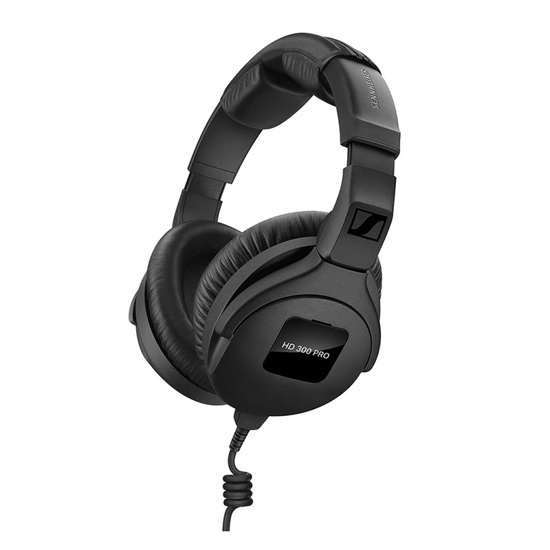 Sennheiser HD 300 PRO Monitoring Headphone with Ultra-Linear Response-headphones-Sennheiser- Hermes Music