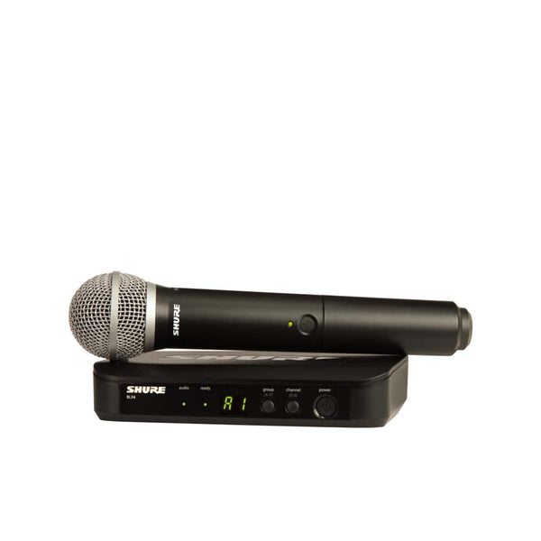 Shure BLX24/PG58 Wireless Microphone System-microphone-Shure- Hermes Music