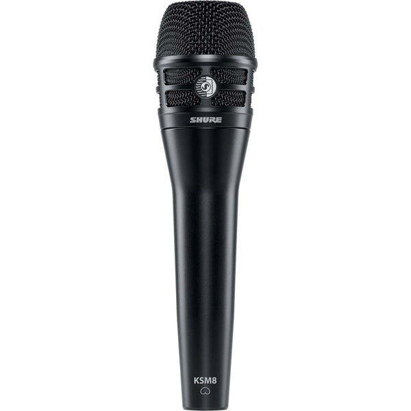 Shure KSM8-B Dualdyne Dynamic Handheld Vocal Microphone - Black-microphone-Shure- Hermes Music