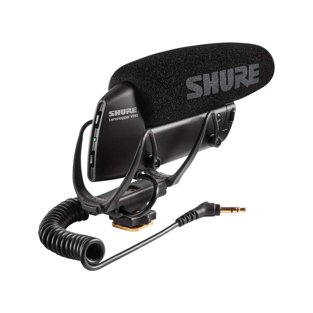 Shure VP83 LensHopper Camera-mount Compact Shotgun Microphone-microphone-Shure- Hermes Music