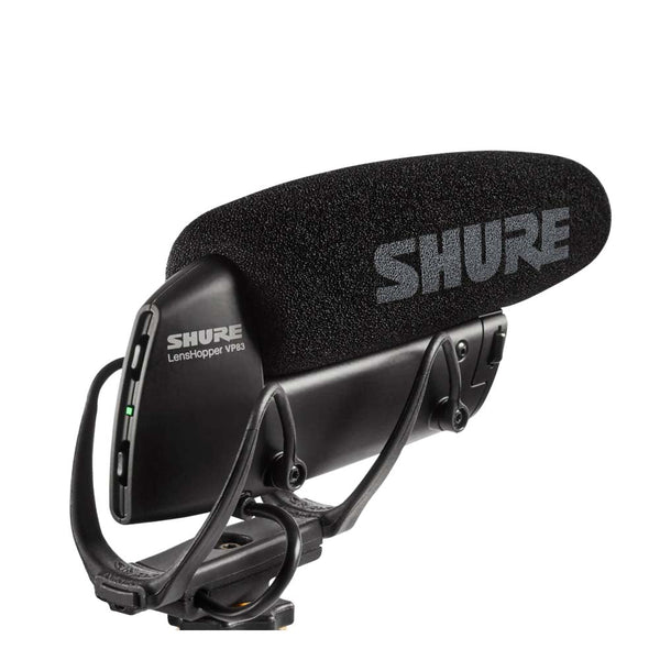 Shure VP83 LensHopper Camera-mount Compact Shotgun Microphone-microphone-Shure- Hermes Music