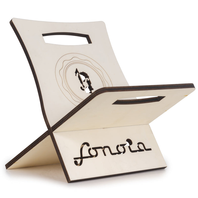 Sonola Wooden Laser Engraved Accordion Display Stand-accessories-Sonola- Hermes Music