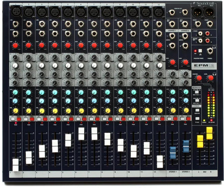 Soundcraft EPM 12 High Performance 14-Channel Analog Mixer EPM Series-mixer-Soundcraft- Hermes Music