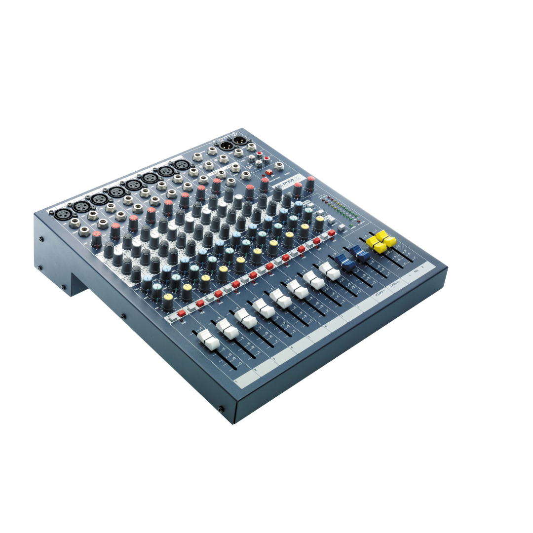 Soundcraft EPM8 High Performance 10-Channel Analog Mixer EPM Series-mixer-Soundcraft- Hermes Music