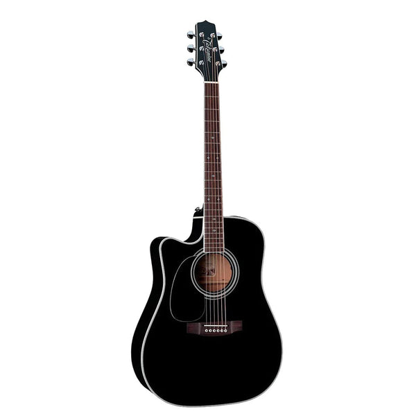 Takamine EF341SC Legacy Series Acoustic-Electric Guitar Black-Guitars-Takamine- Hermes Music