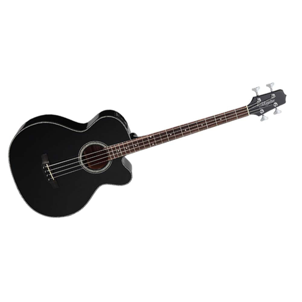 Takamine GB30CE Acoustic/Electric Bass Guitar Black-bass-Takamine- Hermes Music