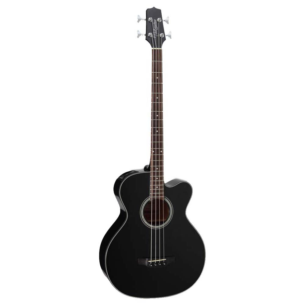 Takamine GB30CE Acoustic/Electric Bass Guitar Black-bass-Takamine- Hermes Music