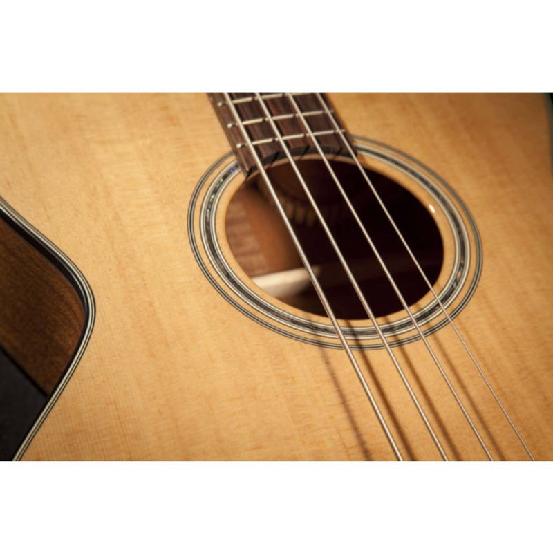 Takamine GB30CE Acoustic/Electric Bass Guitar Natural-bass-Takamine- Hermes Music