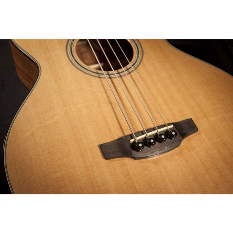 Takamine GB30CE Acoustic/Electric Bass Guitar Natural-bass-Takamine- Hermes Music