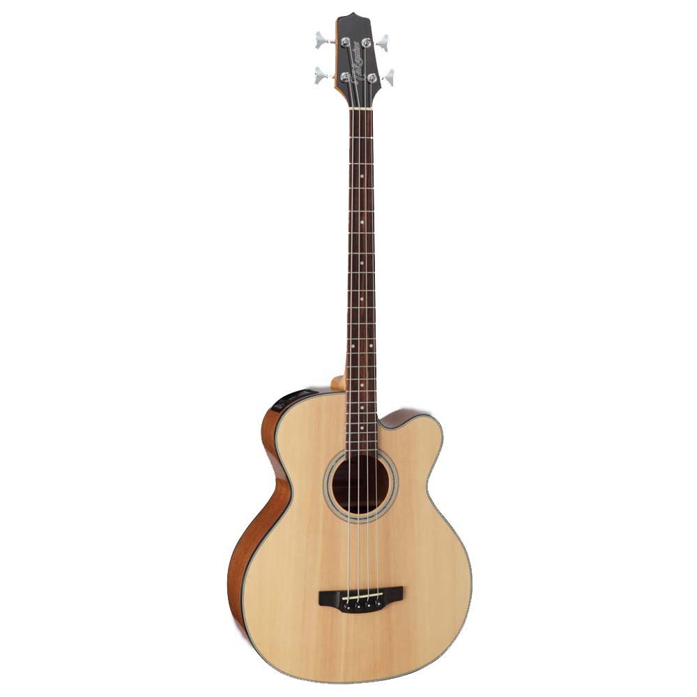 Takamine GB30CE Acoustic/Electric Bass Guitar Natural-bass-Takamine- Hermes Music