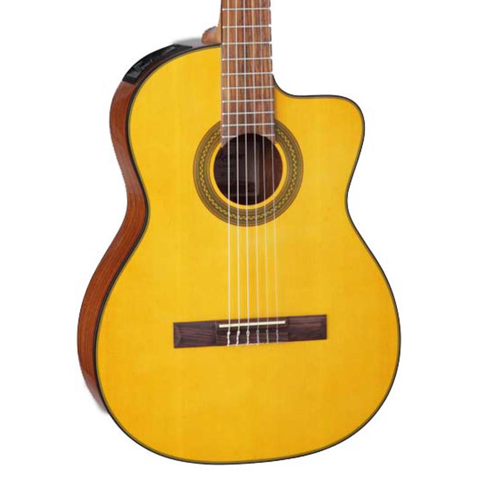 Takamine GC1CE Acoustic/Electric Classical Guitar Natural-guitar-Takamine- Hermes Music