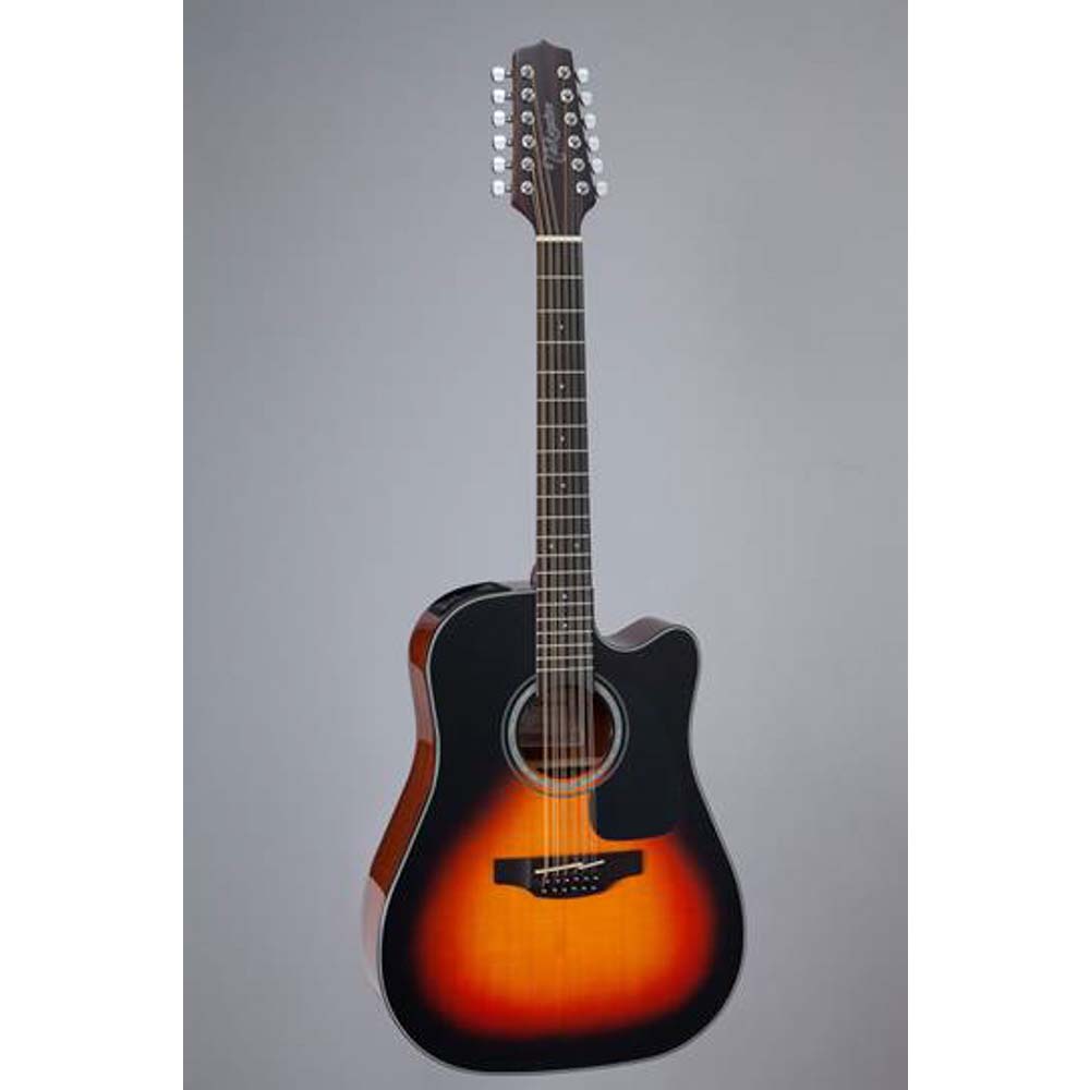 Takamine GD30CE12-BSB 12-String Dreadnought Guitar Sunburst-guitar-Takamine- Hermes Music