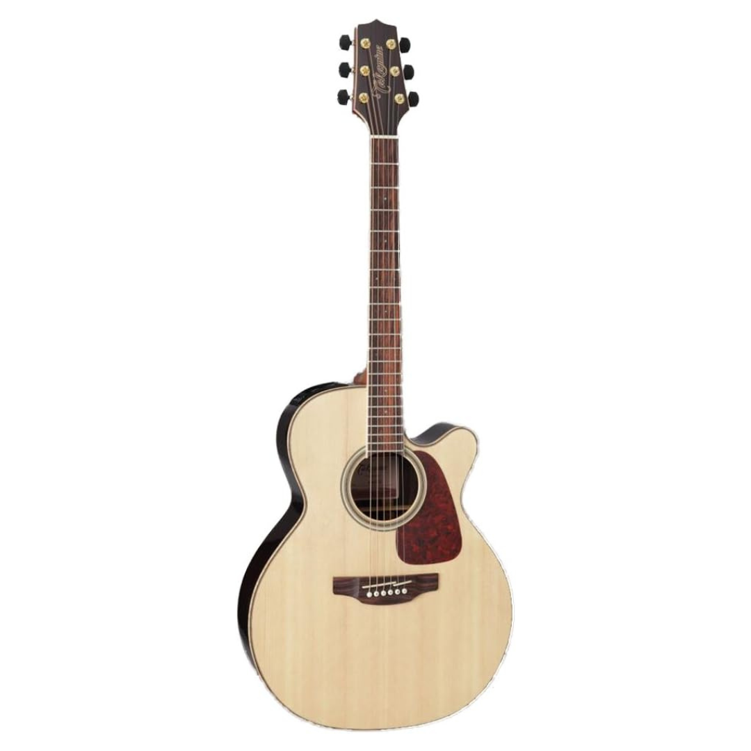 Takamine GN93CE-NAT Cutaway Acoustic-Electric Guitar Natural-Guitar-Takamine-Hermes Music