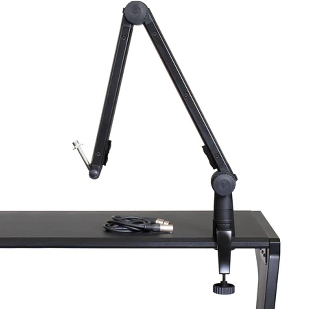 Ultimate Support BCM-300 DELUXE BROADCAST MIC STAND-Microphone Accessories-Ultimate Support- Hermes Music