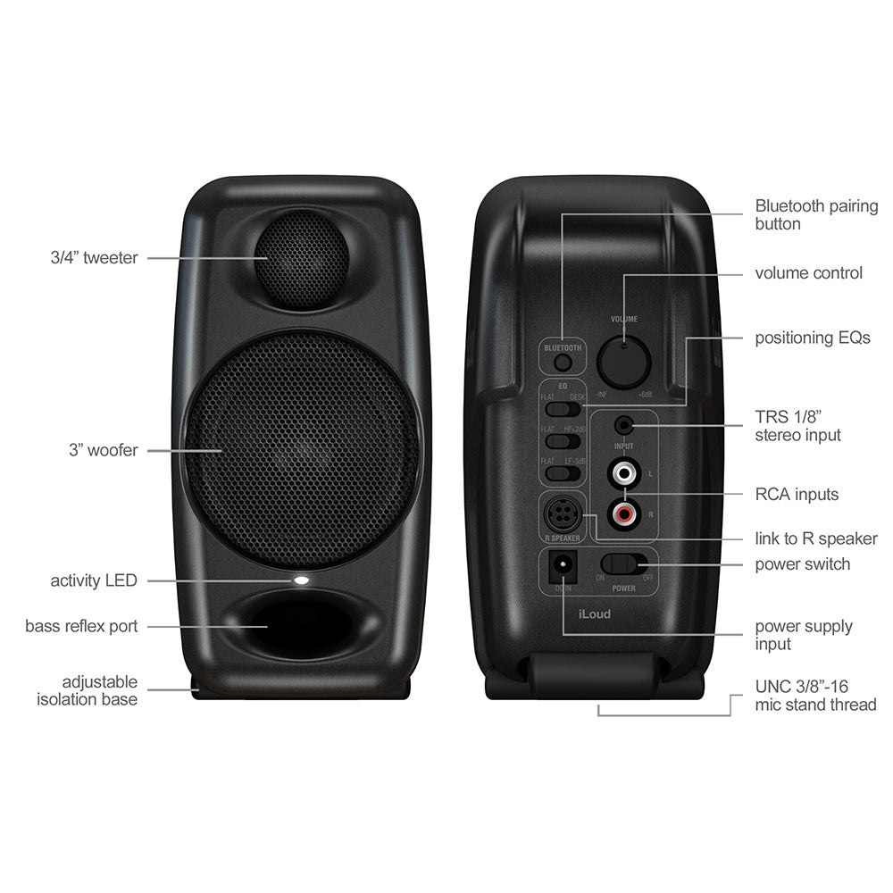 iLoud Micro Monitor-speaker-IK Multimedia- Hermes Music