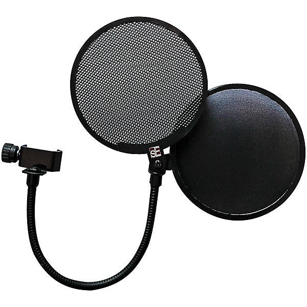 sE Electronics Dual Metal and Fabric Pop Filter-Home Studio-SE Electronics- Hermes Music