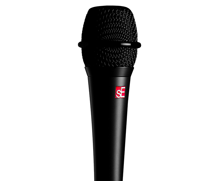 sE Electronics Studio-Grade Handheld Microphone Supercardioid in Black-microphone-SE Electronics- Hermes Music