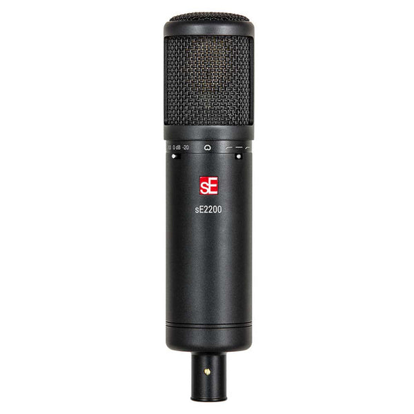 sE Electronics sE2200 Large Diaphragm Condenser Microphone with Shockmount & Filter-microphone-SE Electronics- Hermes Music